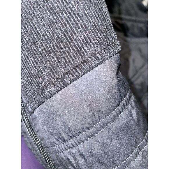 Untuckit Vest Black Full Zip Quilted Corduroy Men’s‎ Size 3XL Pockets - Picture 6 of 8